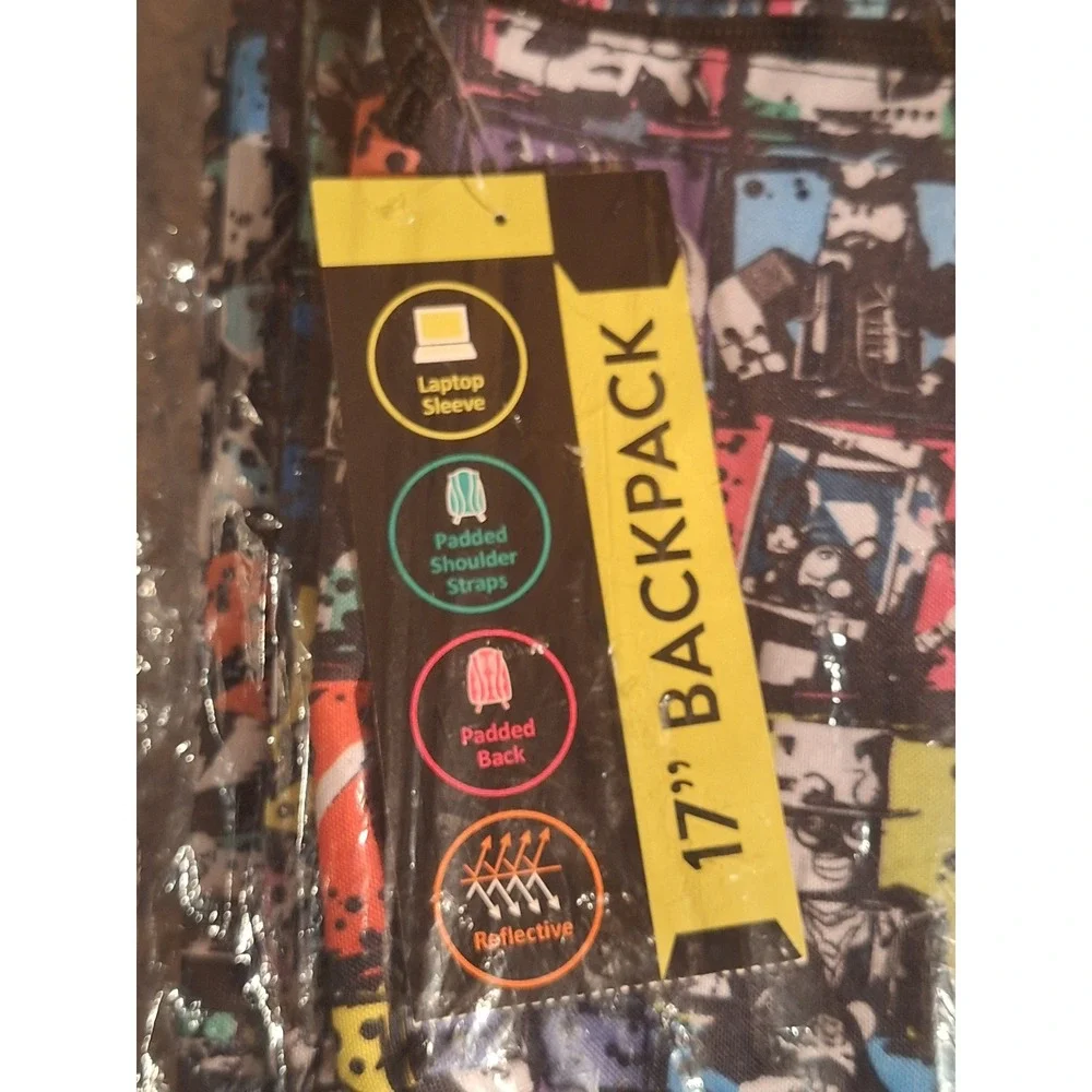 Roblox 17 Inch Backpack All Over Print Avatar Laptop Sleeve NEW Back to School